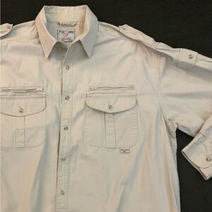 FOXFIRE LS Heavy Cotton Multi Pocketed Field Shirt